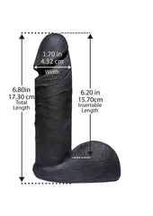 Vac-U-Lock Codeblack Ultraskyn Dildo