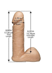 Vac-U-Lock Realistic Dildo