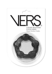 Vers Motion Ball Cock Ring - Black