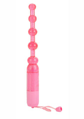 Vibrating Pleasure Beads Anal Beads - Pink