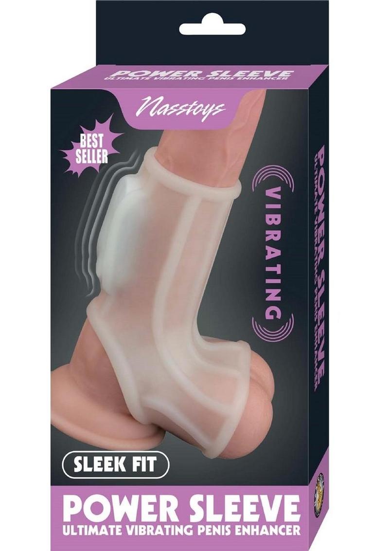 Vibrating Power Sleeve Sleek Fit - White