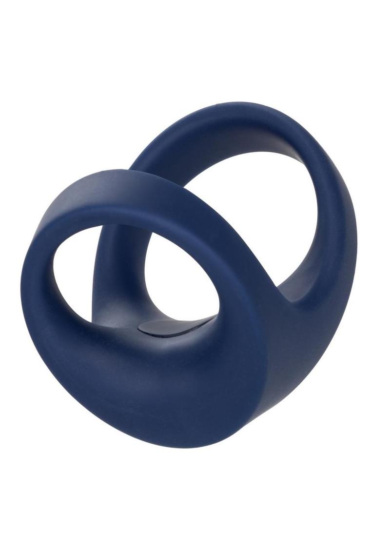 Viceroy Silicone Rechargeable Max Dual Ring - Blue