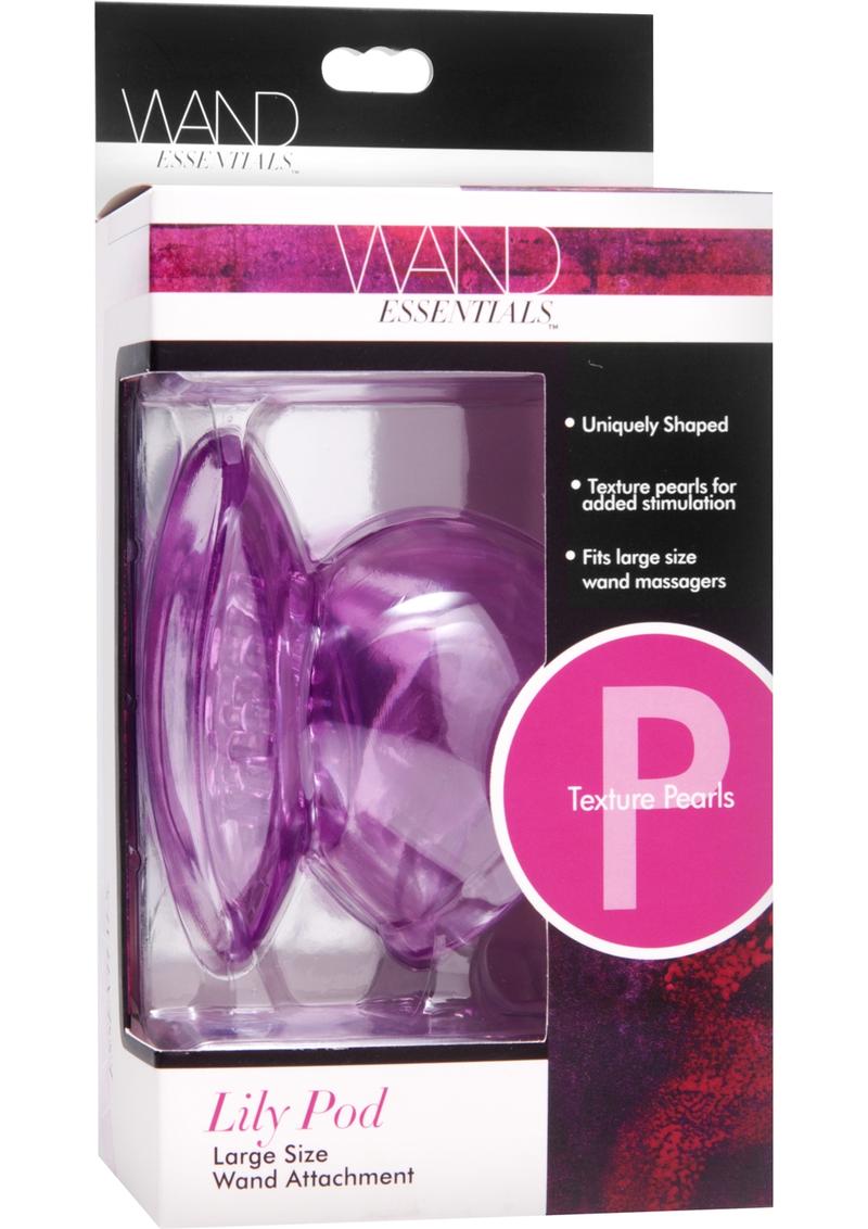 Wand Essentials Lily Pod Tip Attachment - Purple