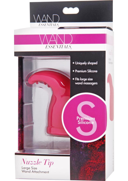 Wand Essentials Nuzzle Tip Silicone Attachment - Pink