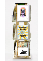 Warm Human 12 Card Unit Table Top Spinner - Display
