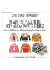 Warm Human Ugly Sweater Contest