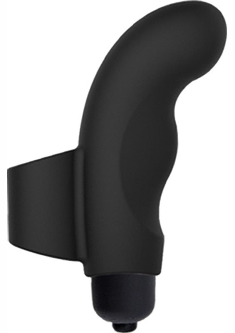 Wet Dreams Finger Tease Vibrator Waterproof - Black