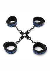 WhipSmart Deluxe Hogtie - Black/Blue