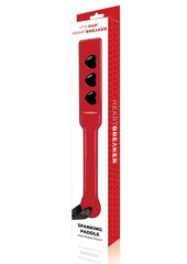 WhipSmart Heartbreaker Paddle - Black/Red