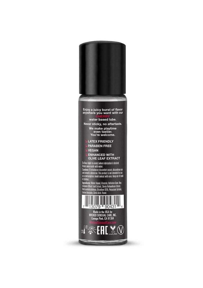Wicked Aqua Water Based Flavored Lubricant Cherry Primal Pleasure Wicked Aqua Water Based Flavored Lubricant Cherry Primal Pleasure