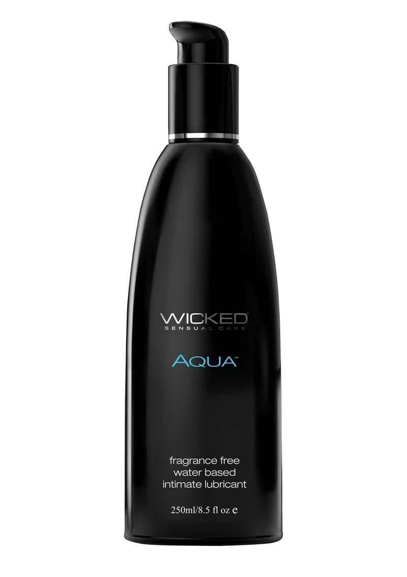 Wicked Aqua Water Based Lubricant Fragrance Free - 8.5oz