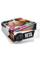 X5 Men Rita Masturbator - Pussy and Butt - Brown/Caramel