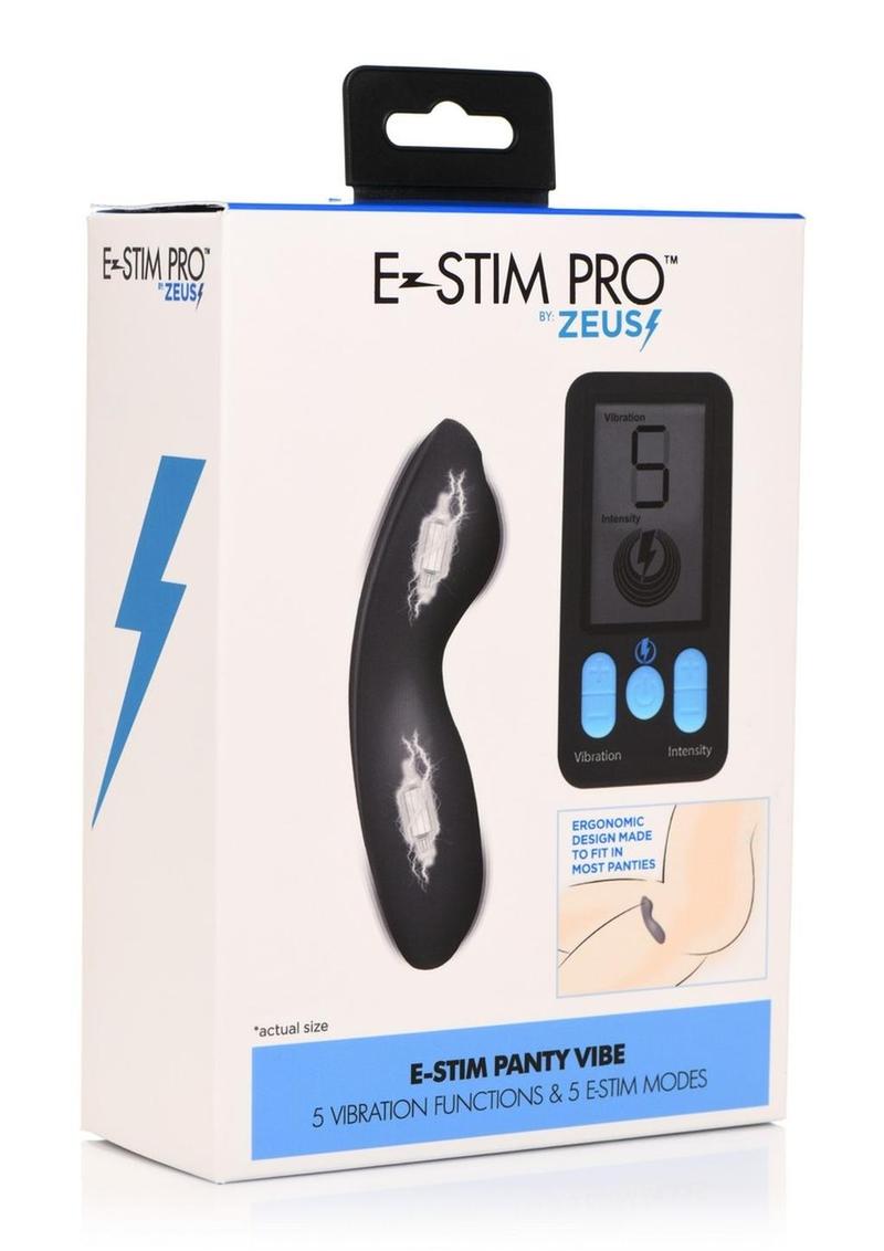 Zeus Electrosex E-Stim Panty Vibe with Remote Control Primal Pleasure Zeus Electrosex E-Stim Panty Vibe with Remote Control Primal Pleasure